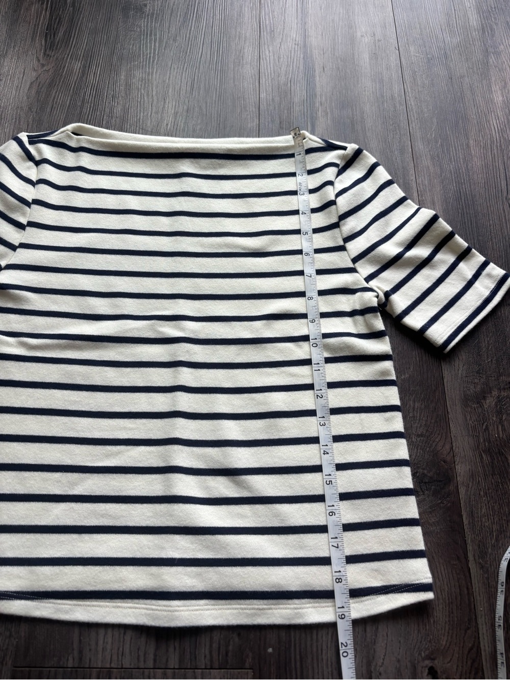 Marled Striped Tee - Picture 3 of 5